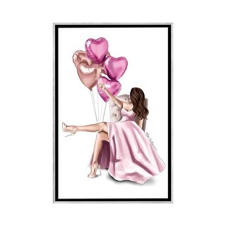 iCanvas "Wonderfully Single I" by Elza Fouche Framed
