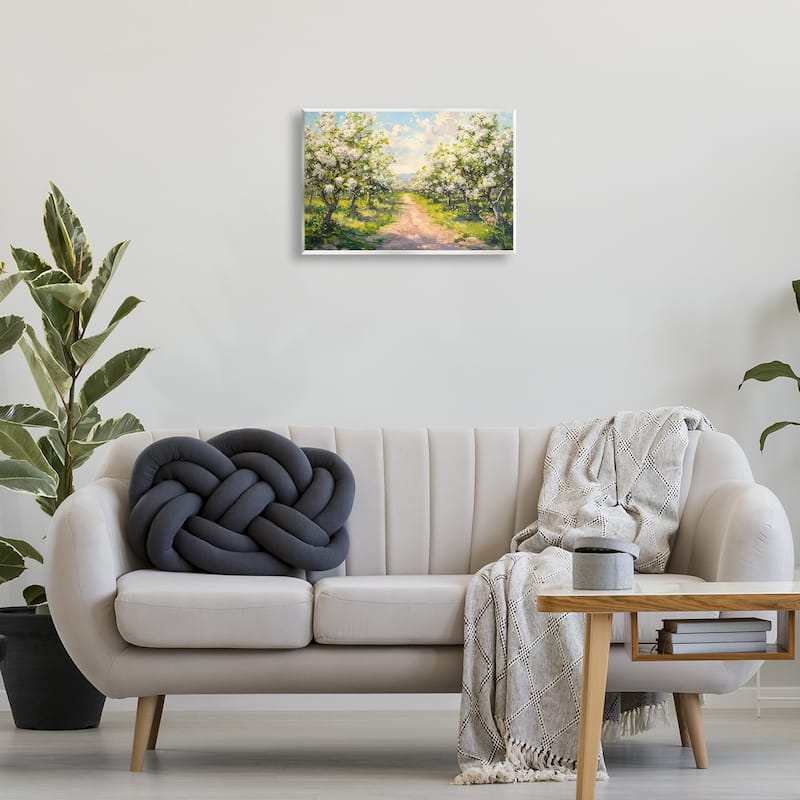Stupell Path Through Flowering Trees Wall Plaque Art Design By LSR Creative Studio