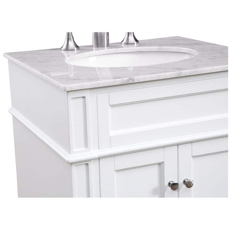 Elegant Lighting VF-1026 Park Ave 24" Free Standing Single Basin