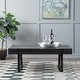 preview thumbnail 15 of 27, Abitha Faux Wood Coffee Table by Christopher Knight Home - 43.25" L x 23.60" W x 16.75" H Black
