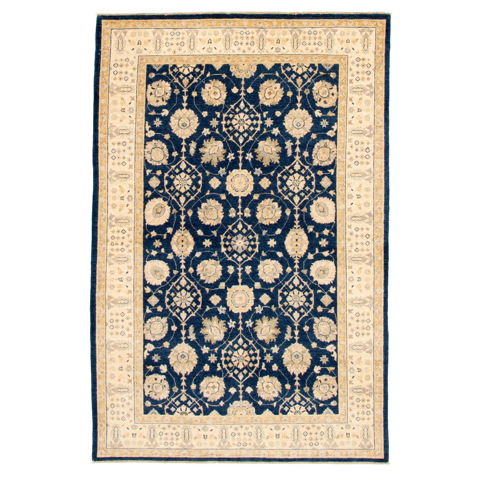 318357 eCarpet Gallery Area Rug for Living Room Hand-Knotted Wool Rug Bedroom Peshawar Oushak Bordered Black Rug 6'0 x 8'10 318357 eCarpet Gallery Area Rug for Living Room Hand-Knotted Wool Rug Bedroom Peshawar Oushak Bordered Black Rug 6'0 x 8'10