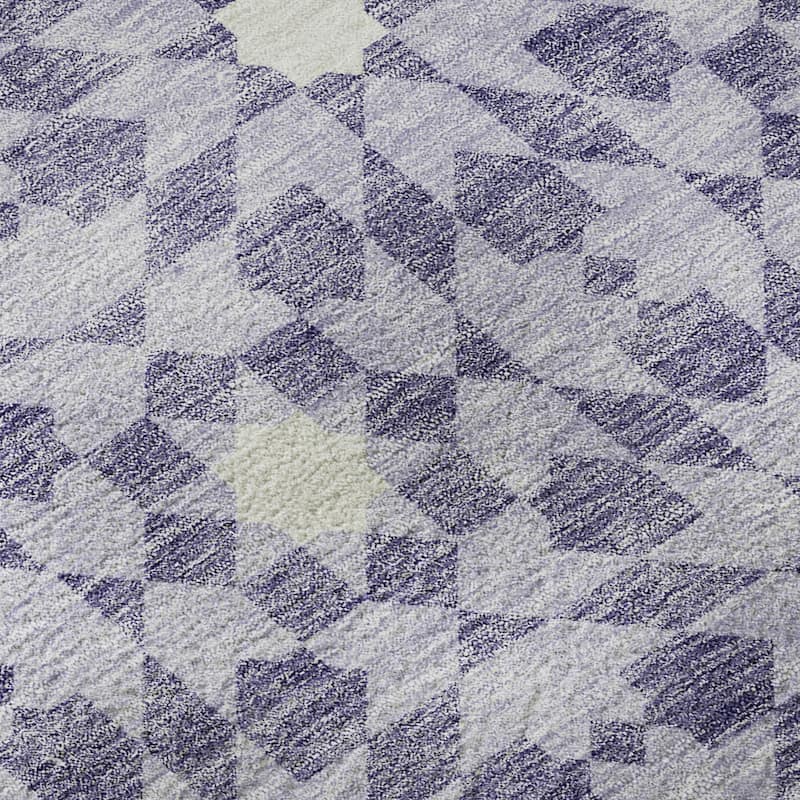 Premium Washable Super Soft Modern Mosaic Mayfield Rug