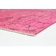 preview thumbnail 4 of 2, Momeni Heirlooms Vintage Overdye Hand Knotted Wool Pink Area Rug - 5'5" X 8'10"