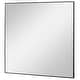 preview thumbnail 2 of 3, Uttermost Alexo Black Square Mirror