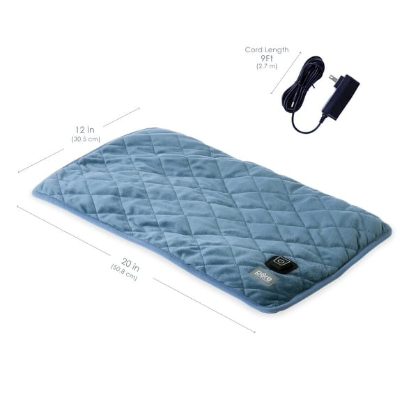 Pure Enrichment WeightedWarmth 2in1 Weighted Lap Pad with Warmer