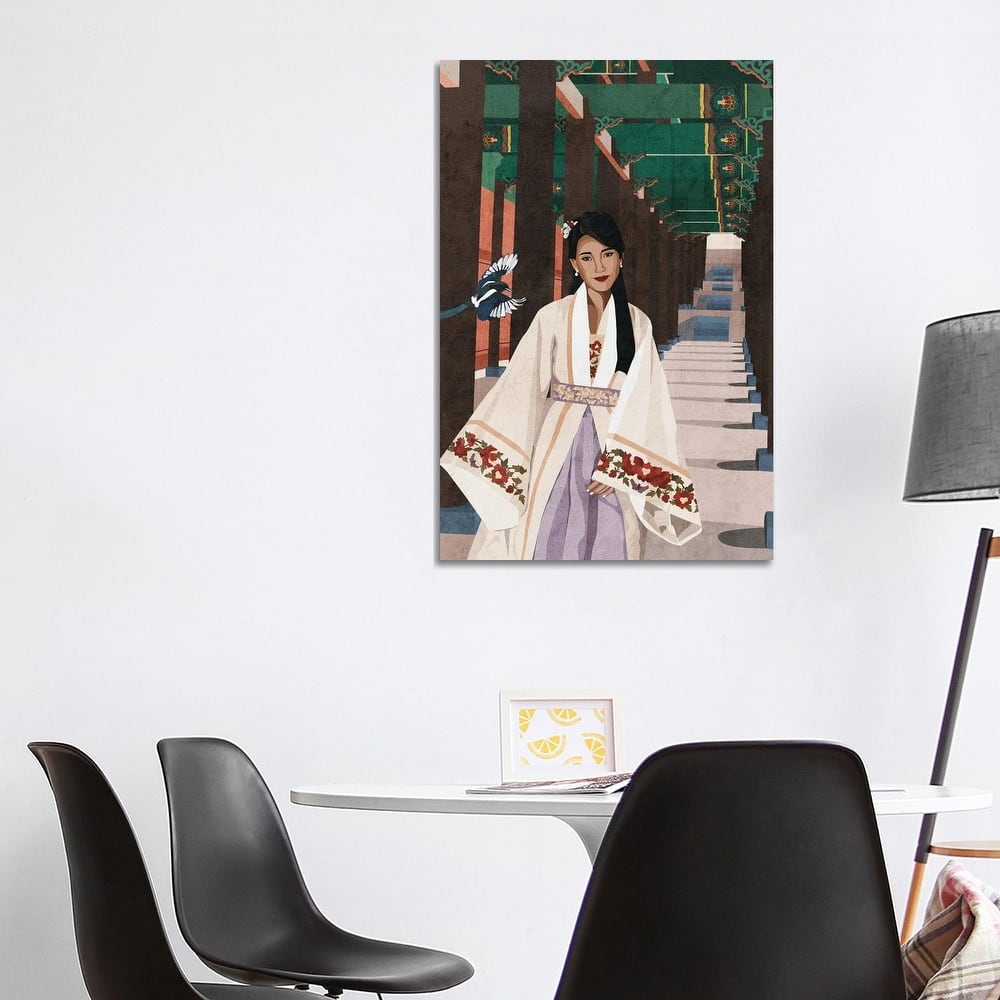 iCanvas "Korean Beauty - Hanbok" by Phung Banh Canvas Print