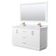 Option White / Satin Bronze Hardware