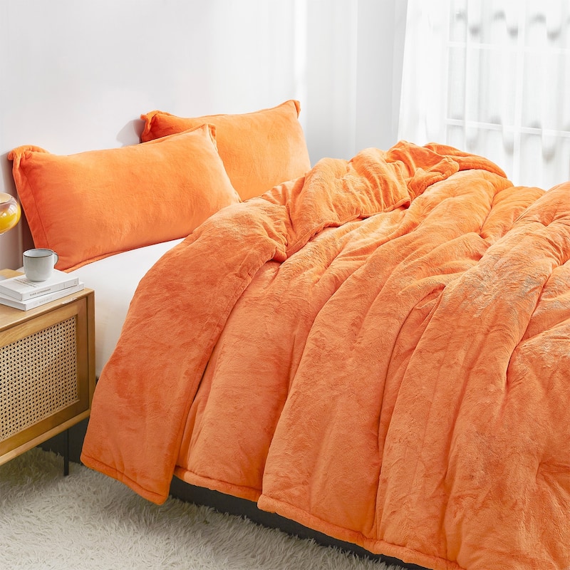 Neon Nights - Coma Inducer® Oversized Comforter Set - Neon Orange