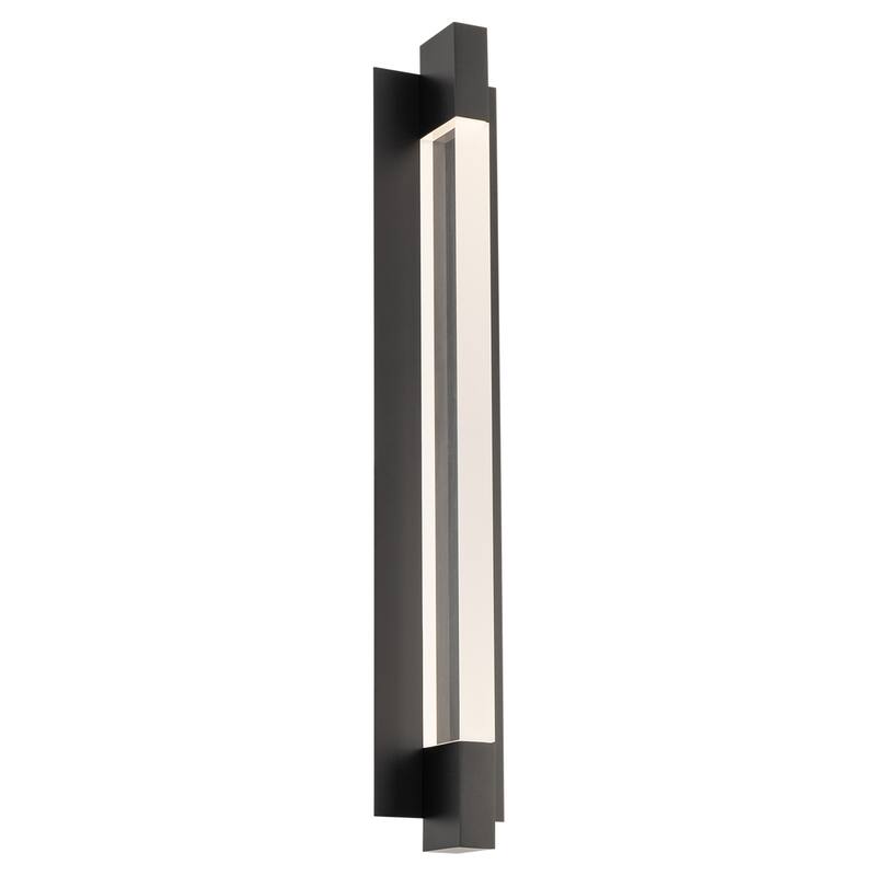 Heliograph 18in LED Outdoor Wall Light 2700K in Black