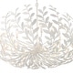preview thumbnail 5 of 5, Broche 12 Light Matte White Chandelier