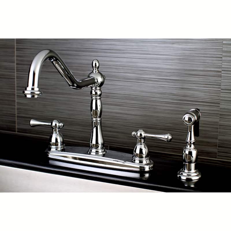 Kingston Brass English Vintage Centerset Kitchen Faucet