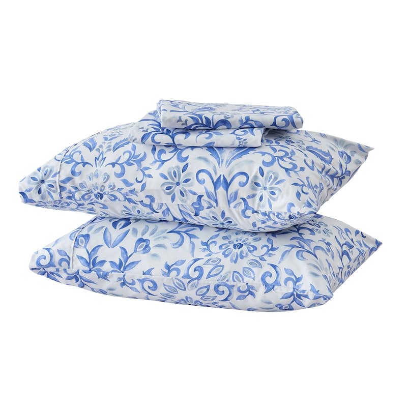 Linery & Co. Ultra-Soft Brushed Winter-Themed Microfiber Sheet Set