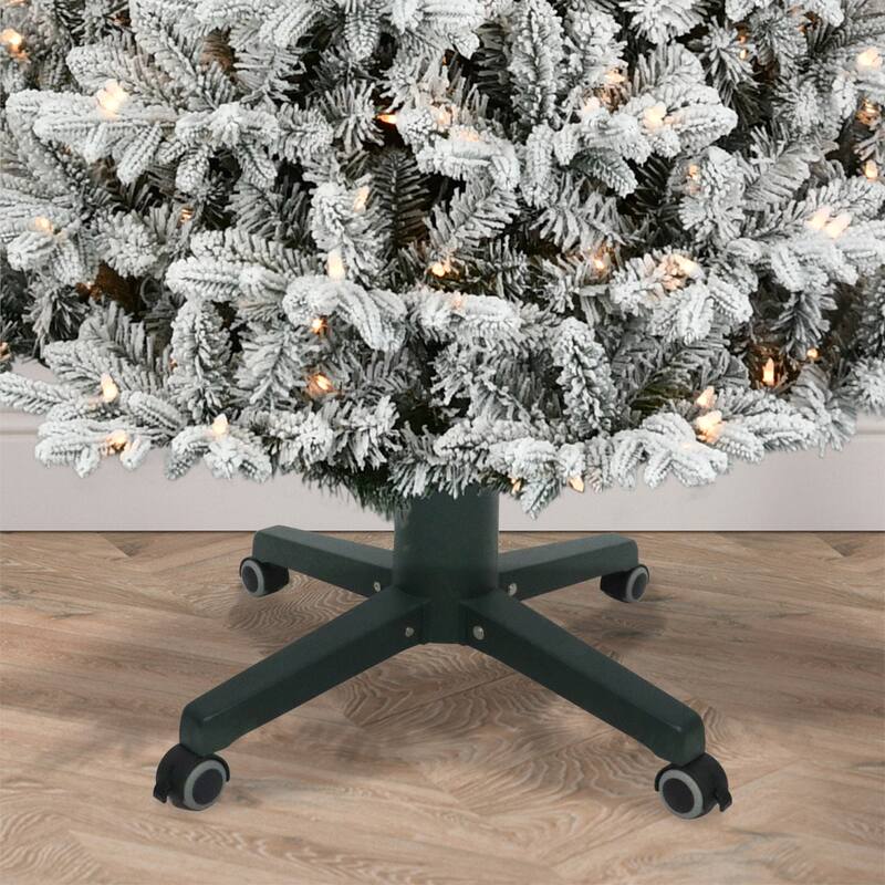 Adjustable Artificial Christmas Tree Stand for up to 8' Trees - 21" - Green