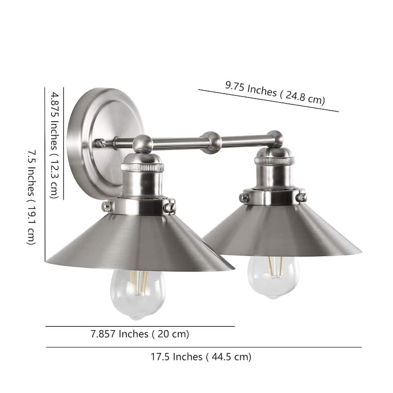 Florence Metal Shade Sconce, by JONATHAN Y