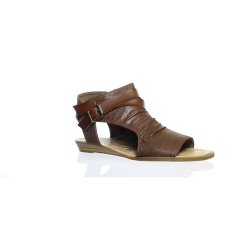 brown flats with ankle strap
