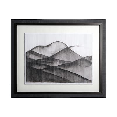 Beyond the Rainy Hills II Framed Art Print