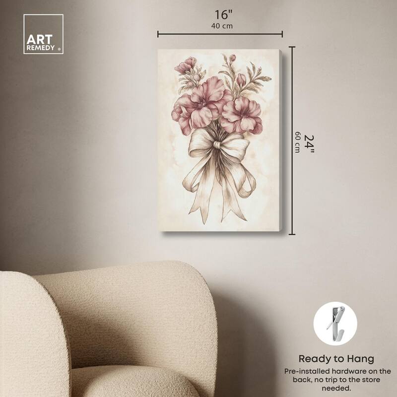 Tied with Tenderness I Canvas by Art Remedy, Gallery Wrapped