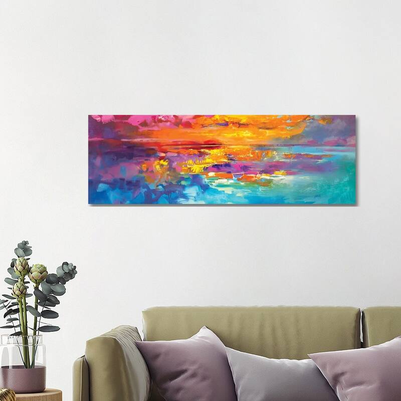 iCanvas "Spectrum Sunrise" by Scott Naismith Canvas Print - 16x48x1.5