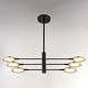preview thumbnail 3 of 9, Vaxcel Lighting P0424 6 Light 35" Wide LED Suspension Pendant