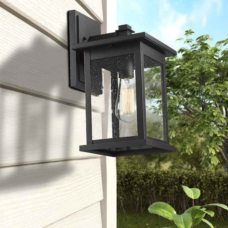 Outdoor Wall Lantern Lights, 1-Light Exterior Wall Sconce