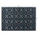 preview thumbnail 5 of 3, Panacea Modern and Contemporary Blue Hand-Tufted Wool Area Rug - 5' x 8'/Surplus