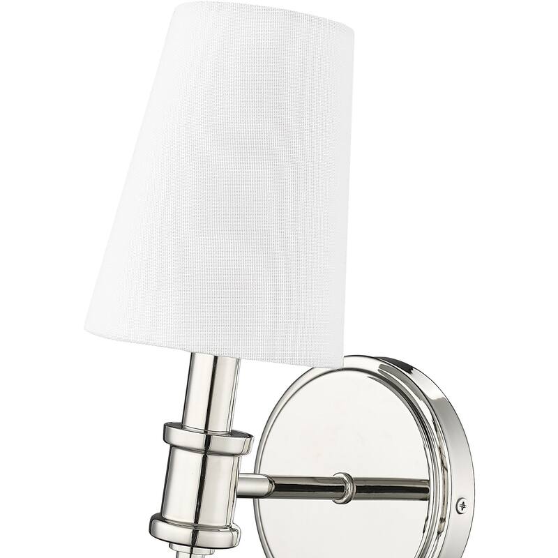 Millennium Lighting 16101 19" Tall Wall Sconce with Linen Shade - ADA
