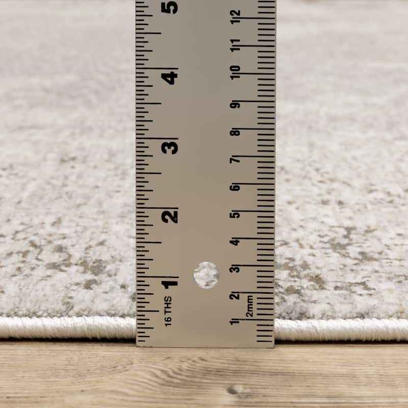 Style Haven Nelson Muted Abstract Ivory/ Beige Indoor Area Rug
