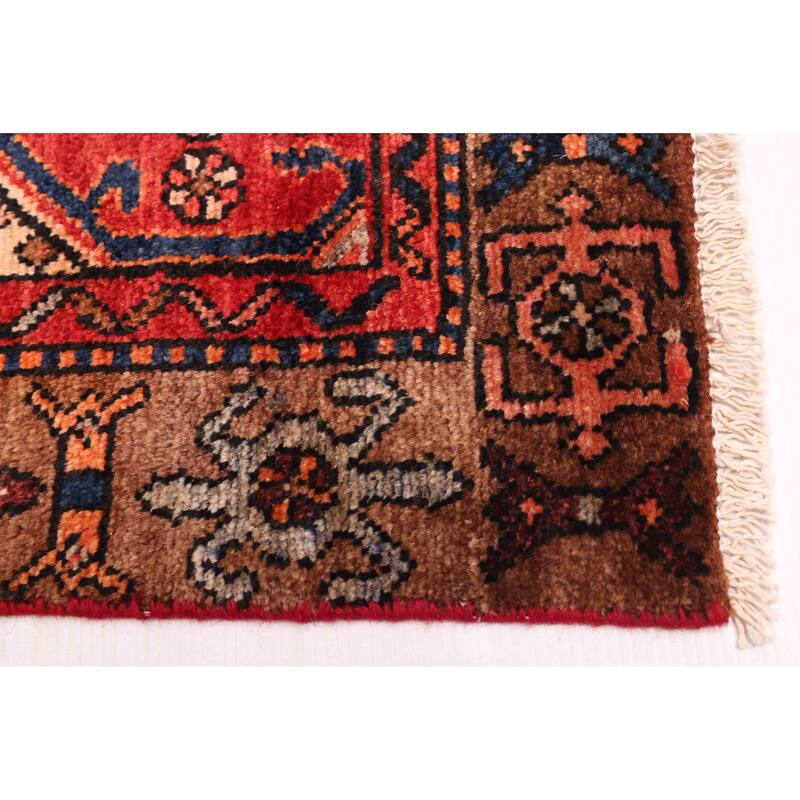 ECARPETGALLERY Hand-knotted Konya Anatolian Red Wool Rug - 4'7 x 9'9