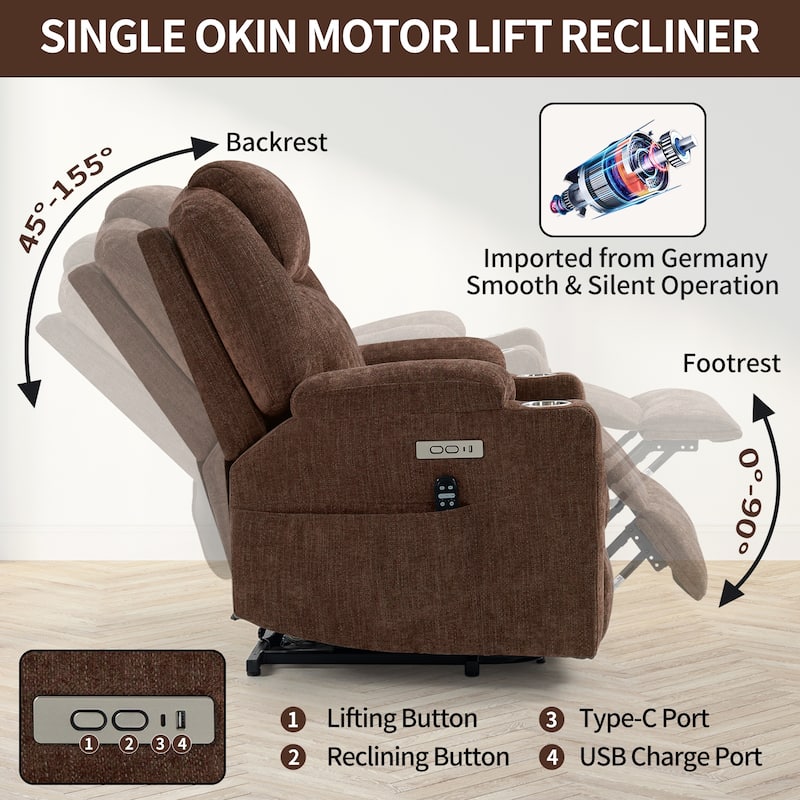 Power Lift Recliner Chair