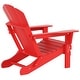 preview thumbnail 92 of 129, POLYTRENDS Laguna All Weather Poly Outdoor Adirondack Chair - Foldable (Set of 2)