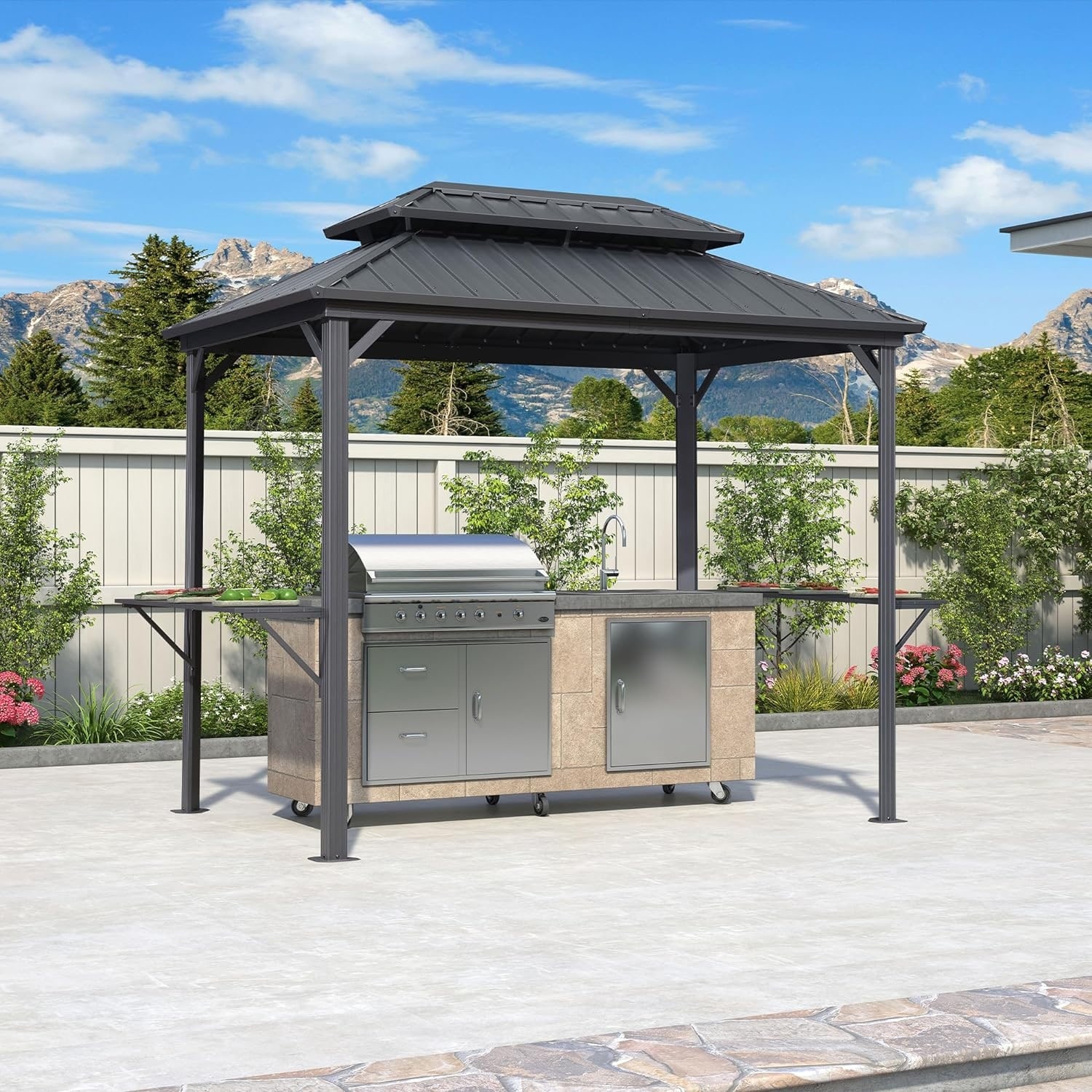 Bed bath and beyond grill mat store