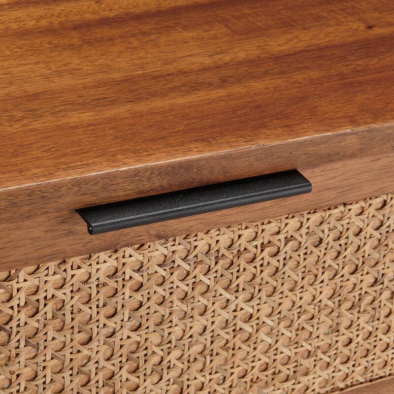 NPD Furniture Caine Rattan Chest 3 Drawers