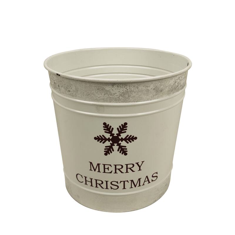 Puleo International 4.5' Pre-Lit Potted Pine Artificial Christmas Tree - 4.5 Foot