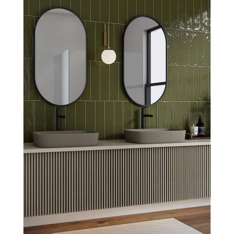 Chateau 3 in. x 12 in. Glazed Ceramic Subway Wall Tile