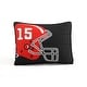 preview thumbnail 14 of 19, Lush Decor American Football Reversible Oversized Kids Quilt