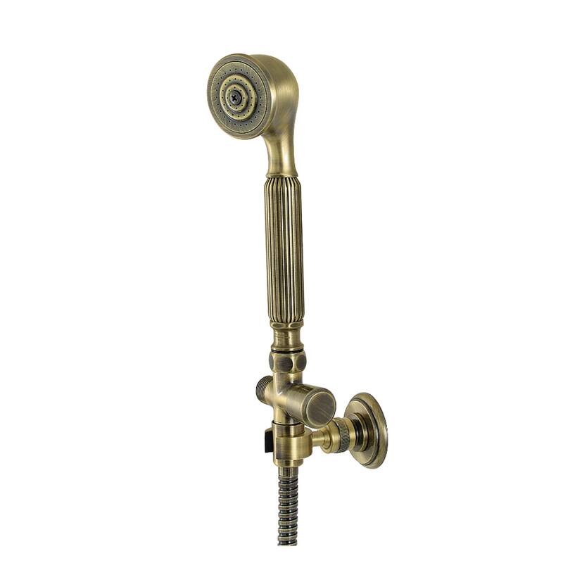 Kingston Brass Restoration Hand Shower Kit - Antique Brass