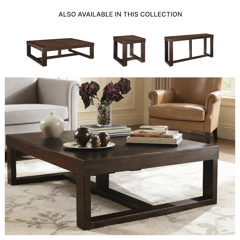 Watson Dark Brown Rectangular Cocktail Table