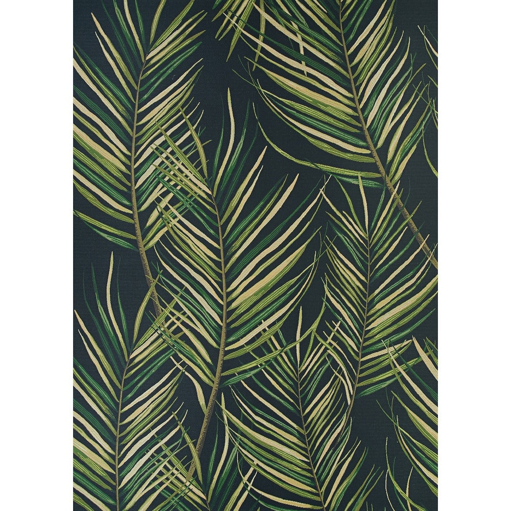 Dream Decor Rugs Gelato Grove Gray Green Indoor Outdoor Area Rug
