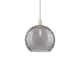 Option Antique Brass / Light Smoke Deco Swirl