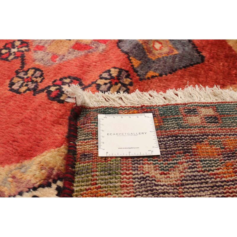 ECARPETGALLERY Hand-knotted Konya Anatolian Red Wool Rug - 4'10 x 9'5