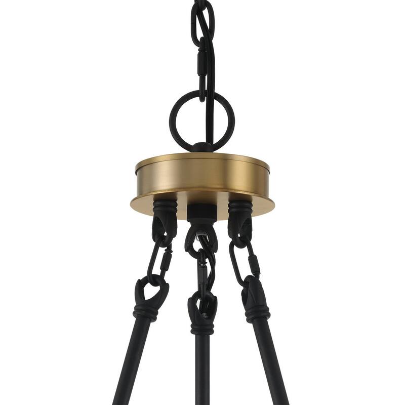 Acroma 20 - Light Living Room Steel Candle Style Wagon Wheel Chandelier - 39.5'' W x 39.5'' D x 47.5'' H