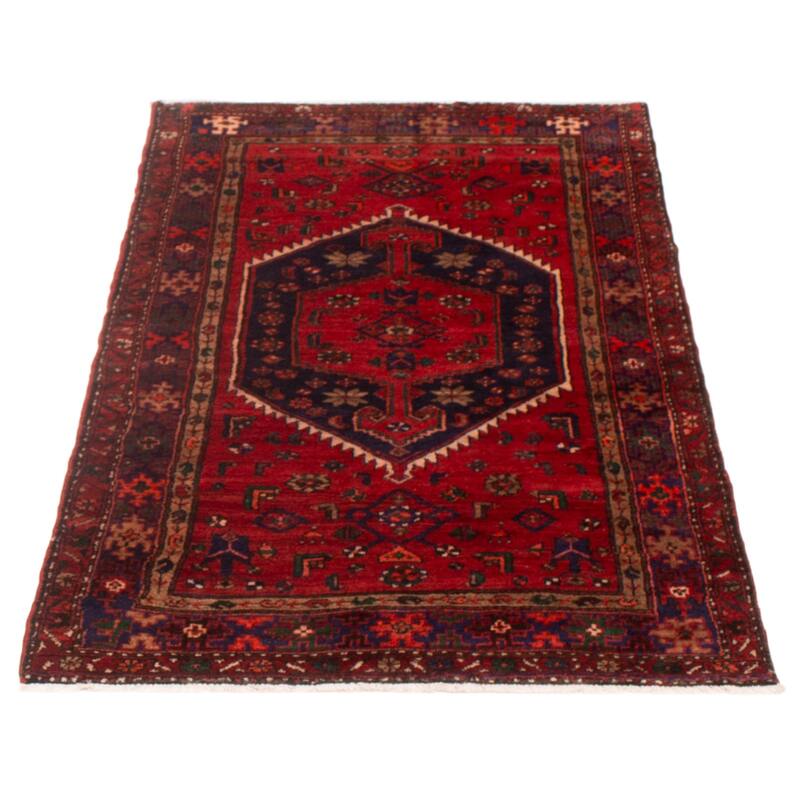 ECARPETGALLERY Hand-knotted Andelz Red Wool Rug - 4'4 x 7'1