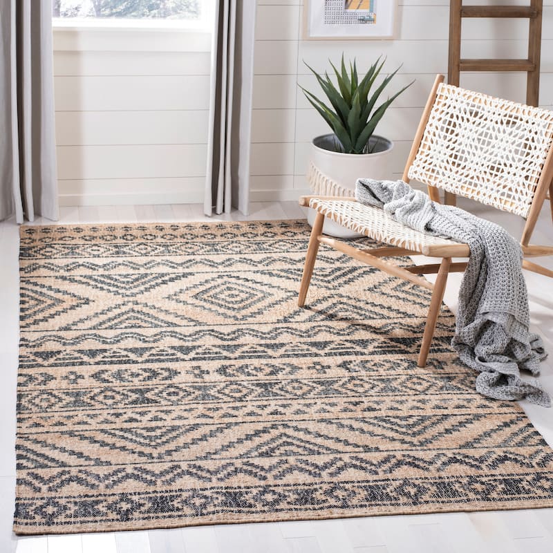 SAFAVIEH Handmade Kilim Kudrete Moroccan Flatweave Jute & Cotton