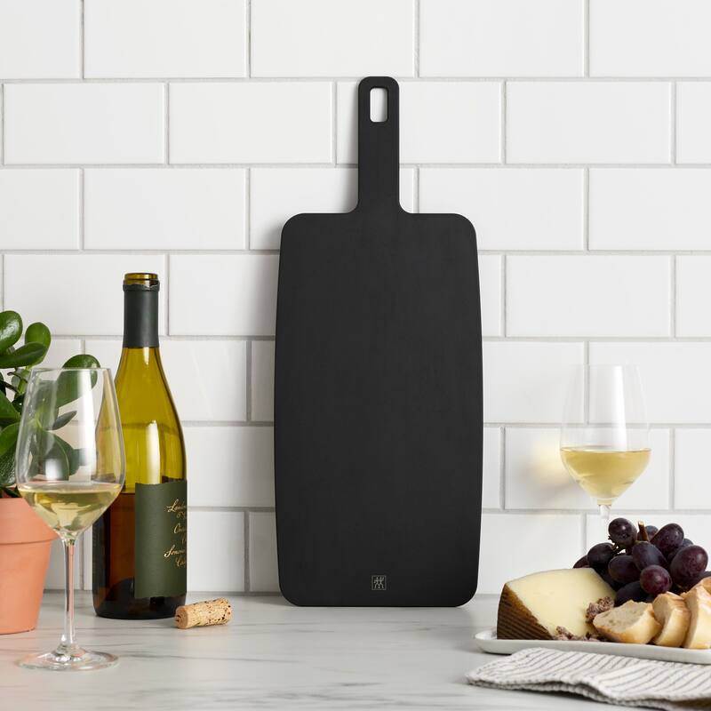 ZWILLING Plant Fiber Cutting Board with Handle - Slate