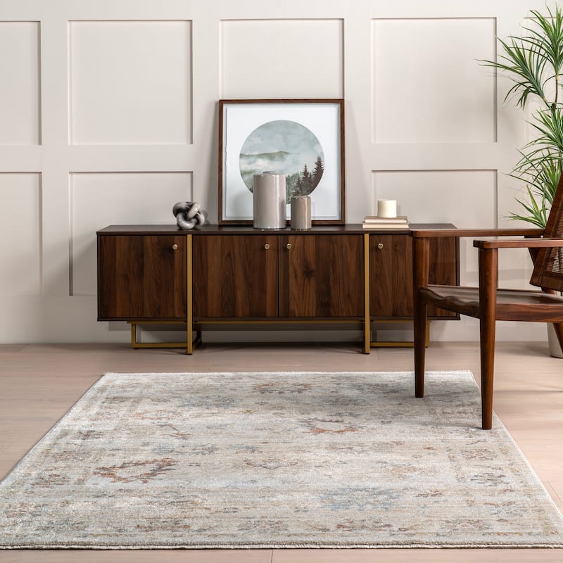 Nuloom Hallie Vintage Medallion Area Rug