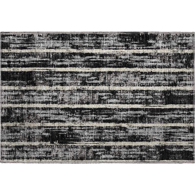 Premium Washable Super Soft Stripe Abrash Mayfield Rug