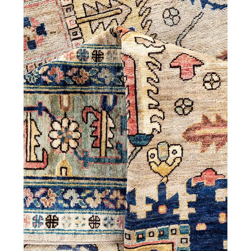 Serapi One-of-a-Kind Hand-Knotted Area Rug - Beige - 10' 2" x 14' 0"