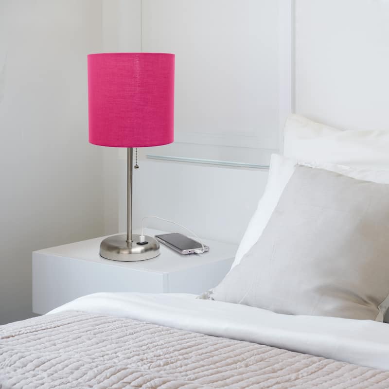 Simple Designs 19.5" Desk Lamp with Feit LED Bulb Included - 19.50