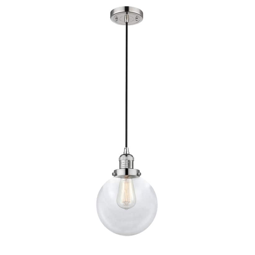 Innovations Lighting Beacon Single Light 8" Wide Mini Pendant with
