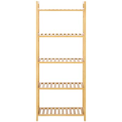 SAFAVIEH Home Collection Frigga 5 Tier Shelf - 20" W x 10" D x 50" H